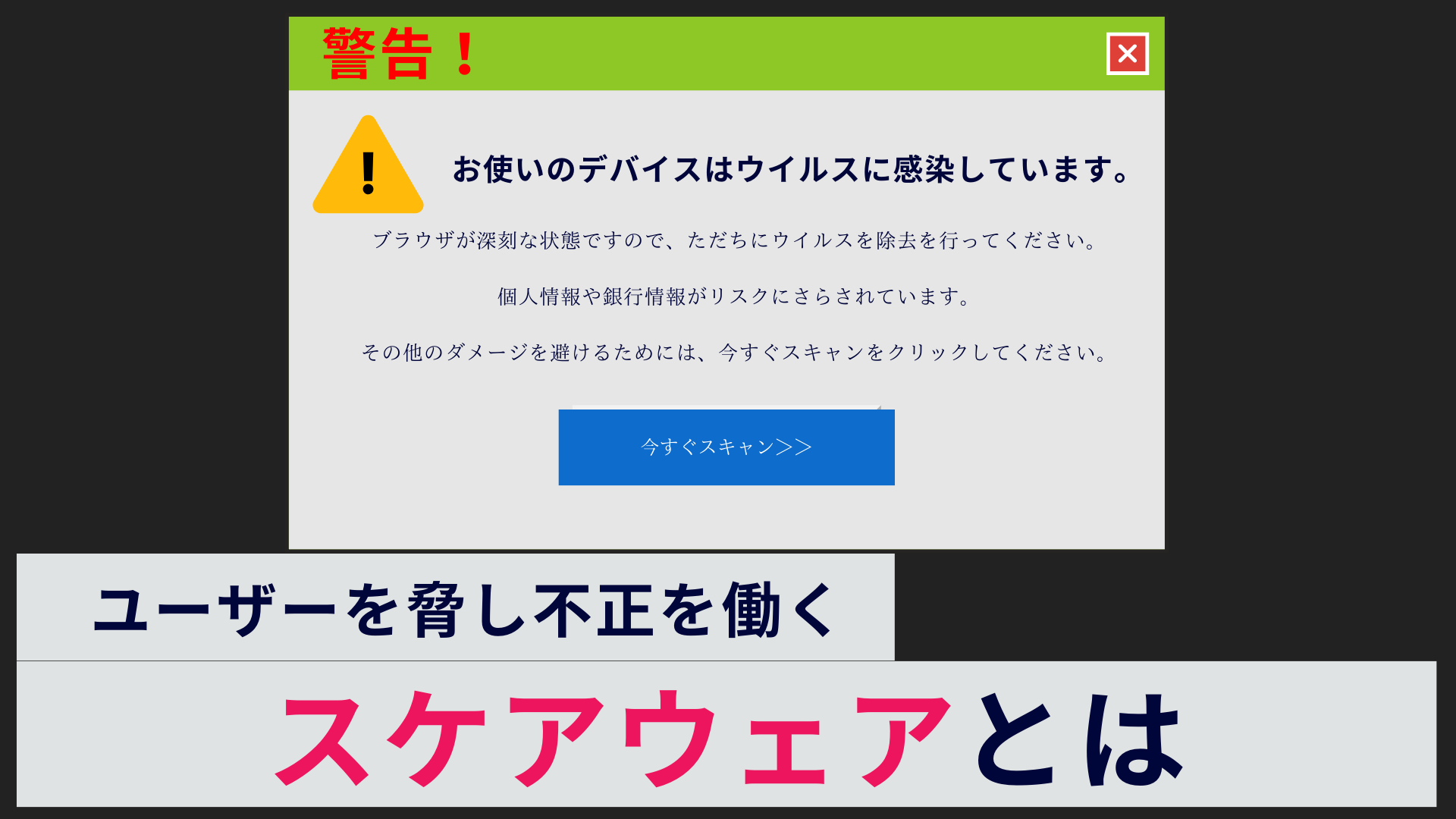スケアウェアとは?仕組みから対策まで解説