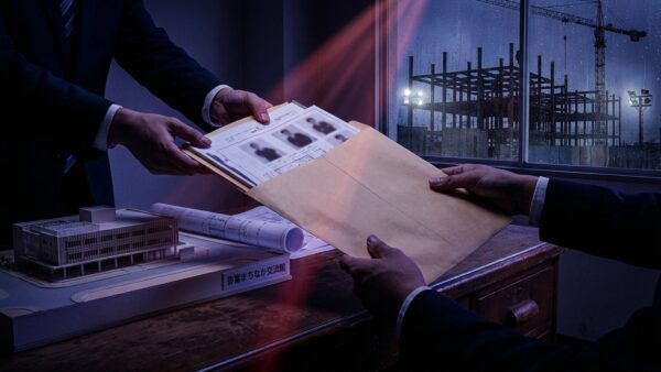 愛知県弥富市で建設部長が逮捕　入札情報漏えい疑いで市長が謝罪