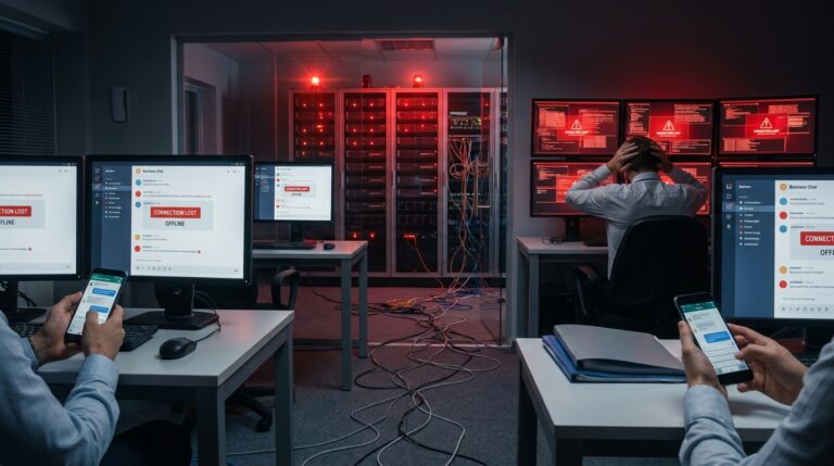 業務チャット障害が露呈する可用性リスクと、情シスが整えるべきBCP要点